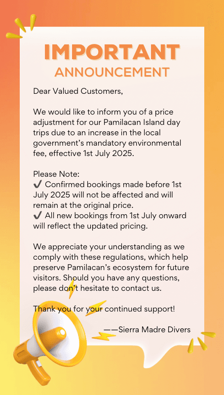 Pamilacan Notification